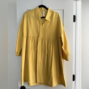 Eve Gravel Tie Front Dress